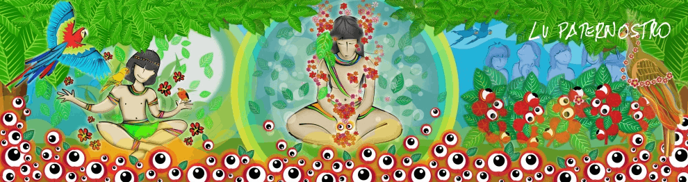 Echarpe Lenda do Guaraná. Embalagem de madeira 25x25x2cm